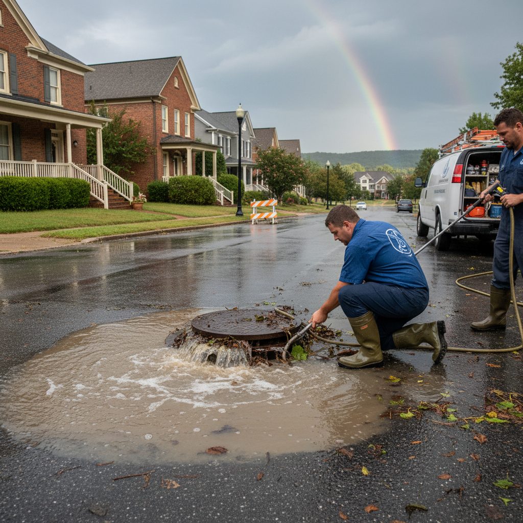 Drain Cleaning Solutions for Homes in Downtown Crossville and Deer Creek After Heavy Rainfall and Thunderstorms